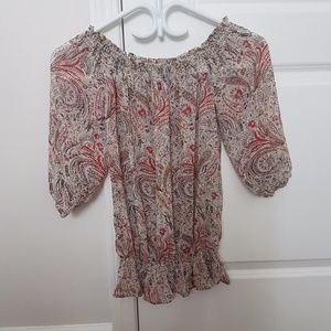 Dynamite off shoulder top